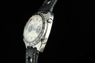 Vintage Heuer Autavia ' Siffert ' Chronograph Watch Ref 1163 3