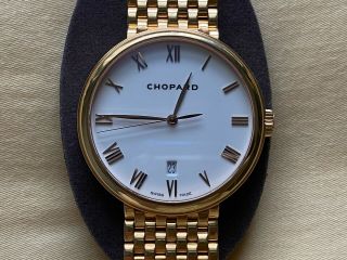 Exclusive Chopard Classic 18k Rose Gold Automatic Watch 153614 - 5001 W/ Papers