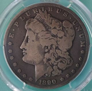Early 1890 - Cc Morgan Silver Dollar $1 Pcgs Vg08 Coin