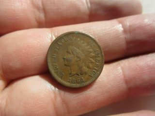 1864 Us One 1 Cent