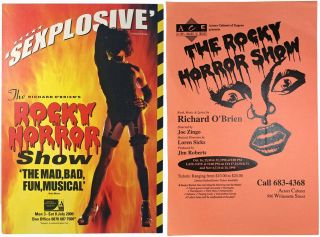 The Rocky Horror Show Us 1998 And Uk 2000 Handbills
