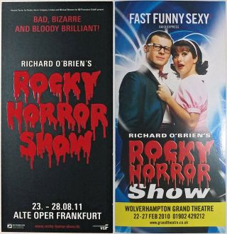 The Rocky Horror Show Uk Tour Flyer 2010