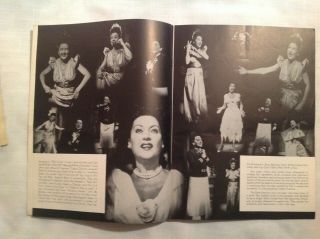 Souvenir Theatre Program “Call Me Madam” Ethel Merman,  12” x 9” 3