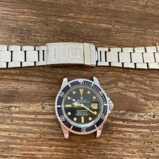 Rolex Submariner Ref.  1680 Vintage Watch 100 1977 Patina 93150