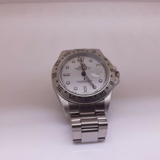 Rolex Explorer Ii Steel 40 Mm White Polar Dial Watch 16570 Series A Circa 1999