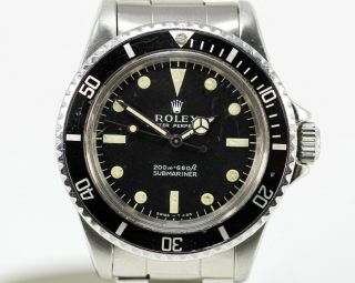 Vintage Rolex Submariner Stainless Steel Automatic