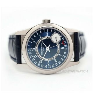 Patek Philippe Calatrava 6000g - 012 18k White Gold Mens Wristwatch
