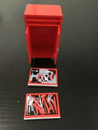dollhouse miniature - Craftsman toolbox 1:16 2