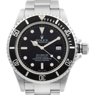 Rolex Sea - Dweller Stainless Steel Black Dial Automatic Mens Watch 16600 2