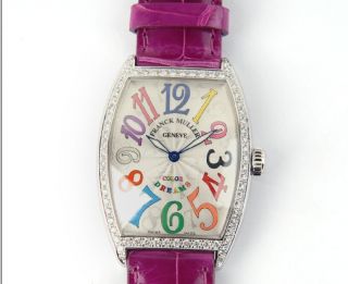 Franck Muller 2852 Qz D 1r Col Drm Color Dreams Diamond Watch