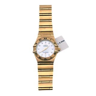 Omega Constellation Authentic 18 Kt Solid Gold Quartz 011627500 Ladies Watch