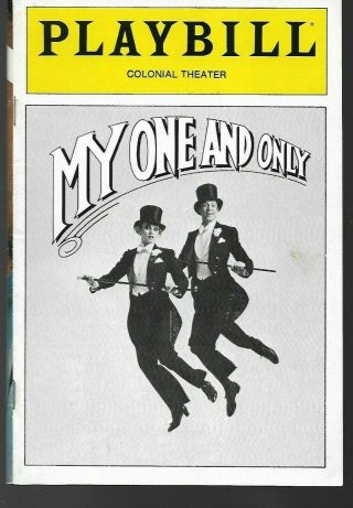 Tommy Tune Twiggy My One And Only Honi Coles Denny Dillon Pre - Broadway Tryout