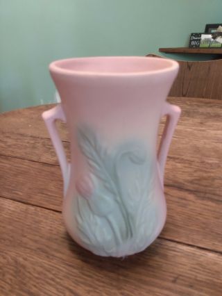 Vintage Hull Pottery Thistle Vase 52 - 6 1/2