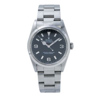 Rolex Explorer 1 14270 Unpolished S Serial Stainless Automatic Men 