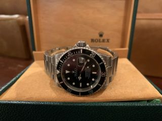 Rolex Submariner Date 16610 Black Stainless Steel Bezel 2003/Papers,  Anchor,  Boxes 2