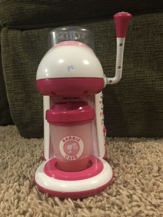 Barbie Cafe Play Coffee Machine 2