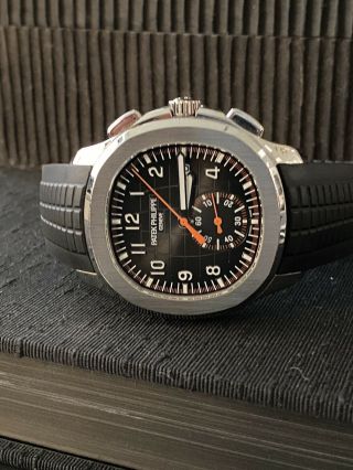 Patek Philippe 5968a - 001 Aquanaut Chronograph Stainless Steel 42.  2mm