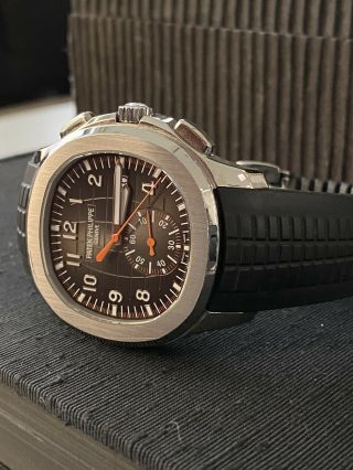 Patek Philippe 5968A - 001 Aquanaut Chronograph Stainless Steel 42.  2mm 2