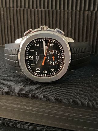 Patek Philippe 5968A - 001 Aquanaut Chronograph Stainless Steel 42.  2mm 3