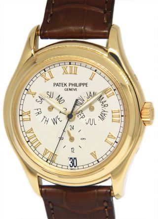 Patek Philippe 5035 Annual Calendar 18k Yellow Gold Automatic Mens Watch 5035j
