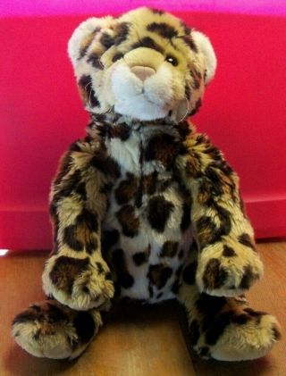 Build A Bear Babw Wwf Cheetah Leopard Plush No Wwf Tag