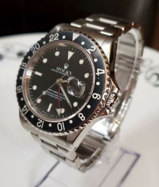Vintage 1997 Rolex Gmt Master II wristwatch 2