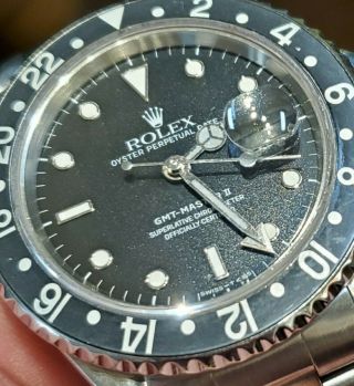 Vintage 1997 Rolex Gmt Master II wristwatch 3