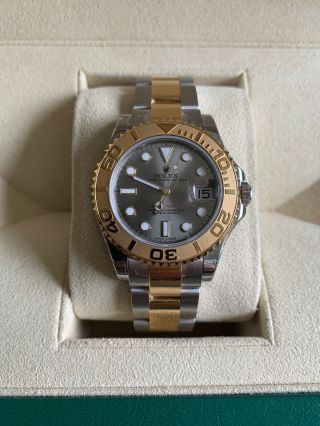 Rolex - Yacht - Master 168623 - 35mm - Steel Gold Box - Automatic -
