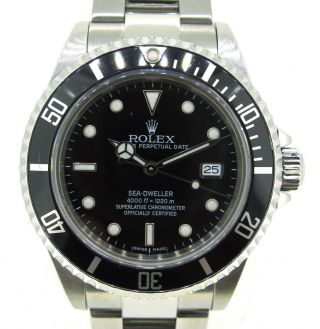 Rolex Sea - Dweller Ref.  16600t Automatic Stainless Steel Watch 40 Mm
