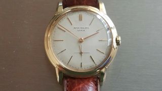 Patek Philippe Ref 3433 18k Rose Gold Automatic Extract From The Archives - Very