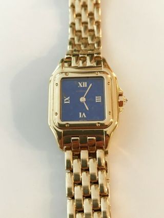 Cartier 18k Yellow Gold Lady 