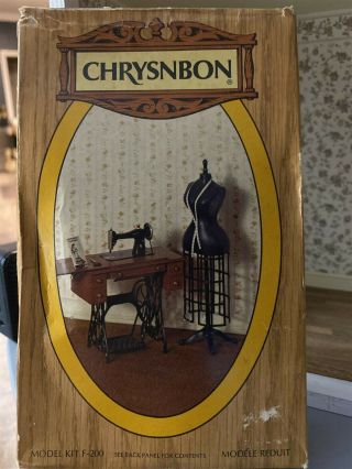 Chrysnbon Heritage In Miniatures Furniture Kit F - 200 Sewing