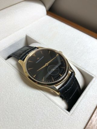 Jaeger Lecoultre Master Grande Ultra Thin 40mm Rose Gold Automatic Swiss Watch
