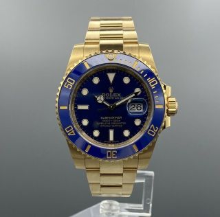 Rolex Submariner 116618lb Wrist Watch For Men