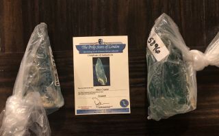 Authentic Roswell Screen Alien Crystals Prop Tv Show 1999 - 2002