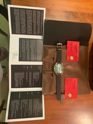 Omega Speedmaster Speedy Tuesday Limited Edition Number 1105/2012 With All Docs