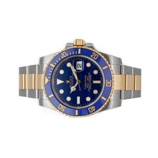 Rolex Submariner Date Auto 40mm Steel Gold Mens Oyster Bracelet Watch 116613LB 2