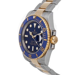 Rolex Submariner Date Auto 40mm Steel Gold Mens Oyster Bracelet Watch 116613LB 3