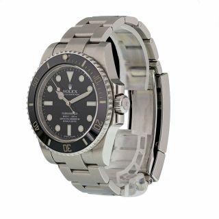 Rolex Submariner No Date 114060 Ceramic Bezel Mens Watch 2