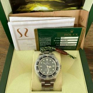 Rolex Submariner Ref.  14060m Unpolished Watch 100 Box And Papers 2010