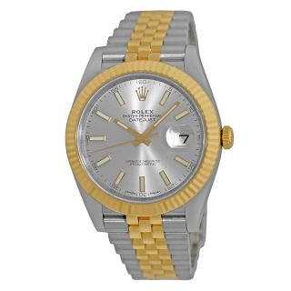Rolex Stainless Steel & 18k Yellow Gold 41mm Datejust 126333 Box 2018