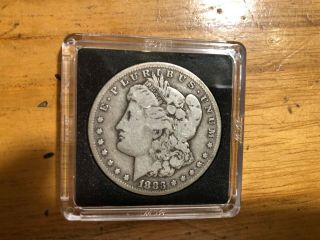 1883 - Cc Morgan U.  S.  Silver Dollar - Carson City -