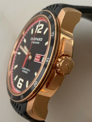 Chopard Millie Miglia 18K Rose Gold Automatic Men ' s Watch 161295 - 5001 3