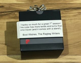 Agents Of Shield Season 7 Cast And Crew Rubix Cube Gift From The Writers