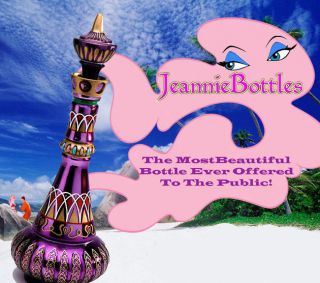 Mirrored Rich Purple I Dream Of Jeannie/genie Bottle No More Til Xmas