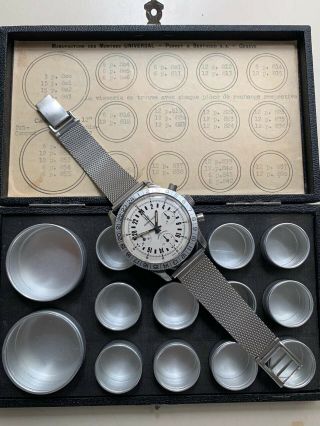 Vintage Universal Geneve Aero - Compax Watch - Rare
