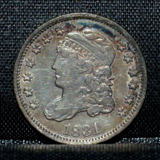 1831 Capped Bust Half Dime ✪ Xf Extra Fine Details ✪ H10c 1/2 B72 ◢trusted◣