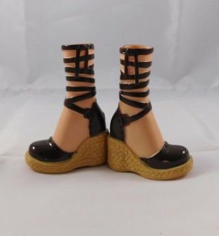 Barbie My Scene Replacement Doll Size Lace Up Wedges