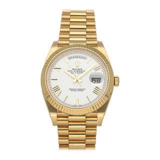 Rolex Day - Date Auto 40mm Yellow Gold Mens President Bracelet Watch 228238