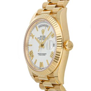 Rolex Day - Date Auto 40mm Yellow Gold Mens President Bracelet Watch 228238 3